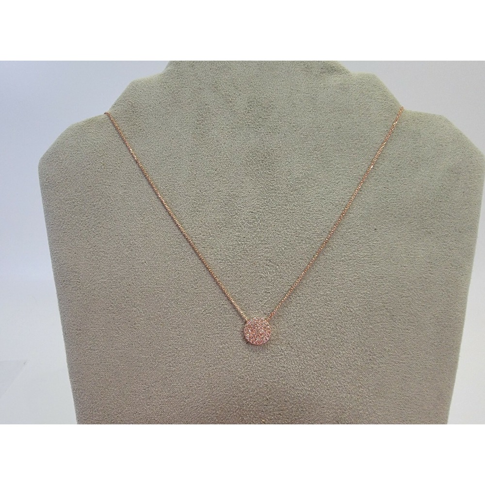 Name Brand Fashion Necklace .925 Sterling Silver Crystal Jewelry Stylish Elegant - Picture 2 of 10